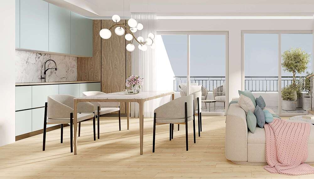 Etagenwohnung München Aubing-Lochhausen-Langwied - 3 Zimmer, 74 m&sup2;, 718.000&euro; | Angebot:26442662