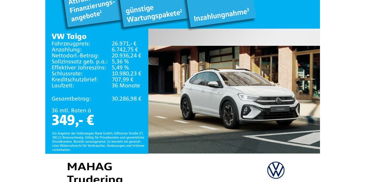 VW Taigo 3.000 km 26.971 &euro; München 81825
