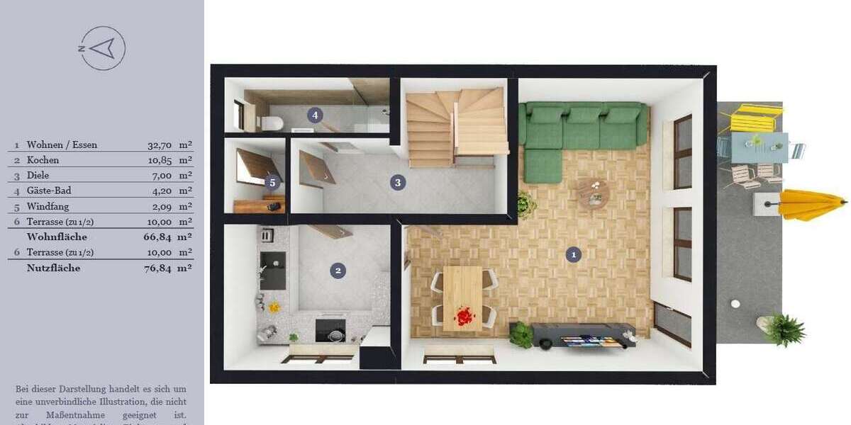 Platz für die ganze Familie | Sonniges Süd-REH in Waldnähe - Einfamilienhaus Neuried | Angebot:27301159