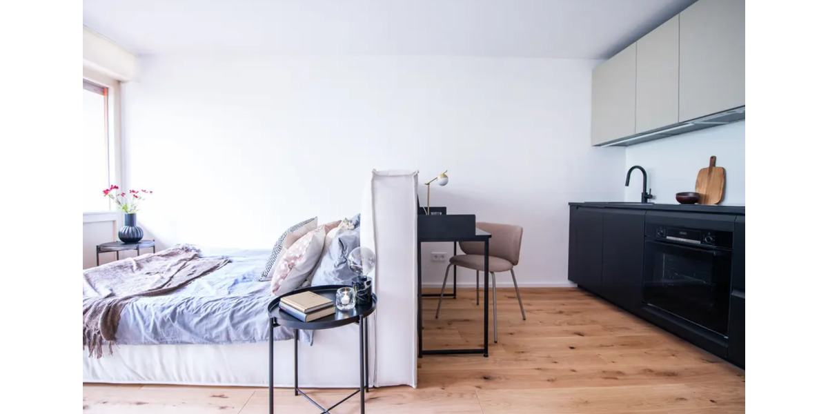 Möbliertes Studioapartment mit großer Terrasse in bester Lage 1 zimmer