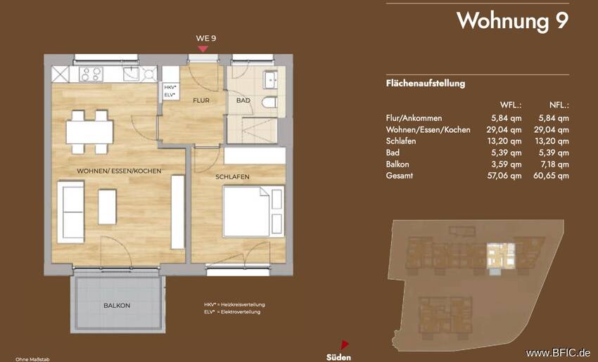 Etagenwohnung Fürstenfeldbruck - 2 Zimmer, 57 m&sup2;, 1.254&euro; | Angebot:26441763