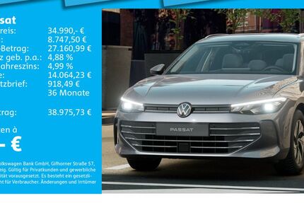 VW Passat 24.755 km 34.990 &euro; München 80935