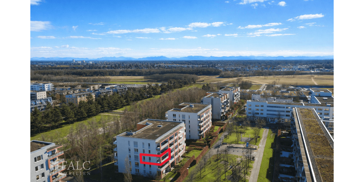 Etagenwohnung München Trudering-Riem - 2 Zimmer, 51 m&sup2;, 399.000&euro; | Angebot:26190526