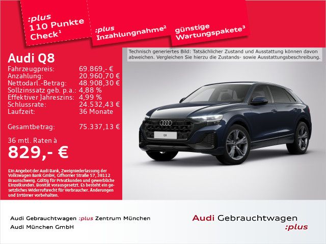 Audi Q8 23.274 km 69.231 &euro; Eching 85386
