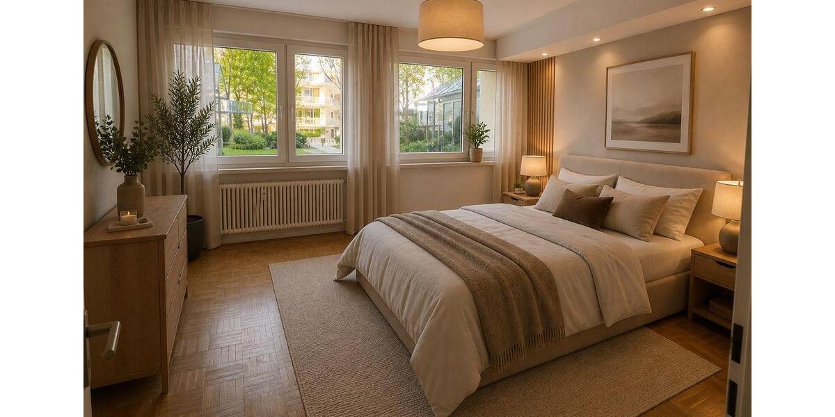 Erdgeschoßwohnung München Ramersdorf-Perlach - 3 Zimmer, 78 m&sup2;, 510.000&euro; | Angebot:26767567