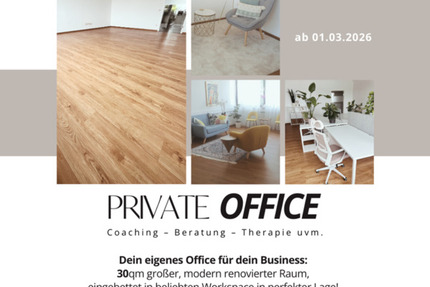 Büro private office (30m²) in Workspace im Münchner Osten: hell, modern, perfekte Infrastruktur zimmer