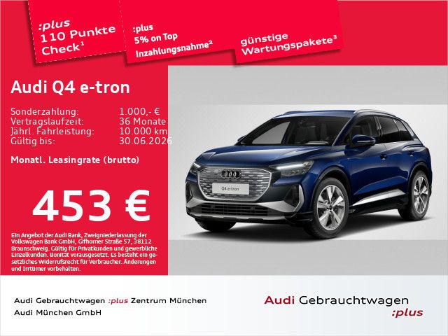 Audi Q4 e-tron 6.786 km 44.041 &euro; Eching 85386