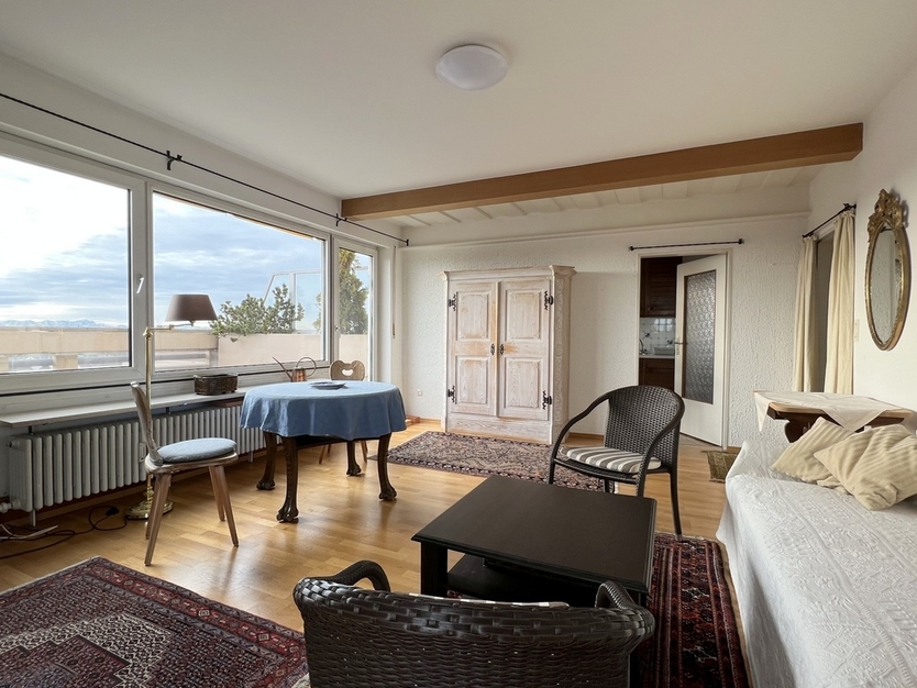 Sonnige Dachterrassenwohnung mit Alpenblick 2 zimmer