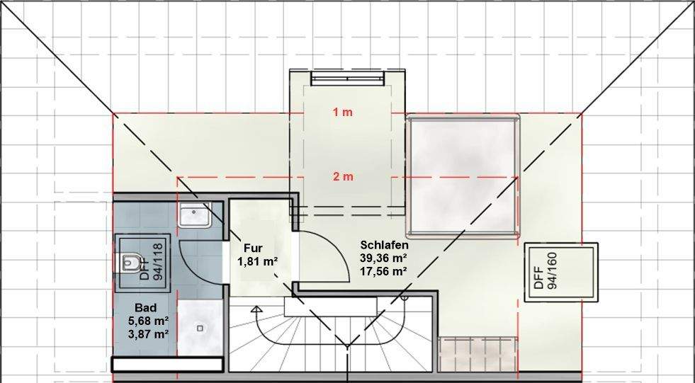 Reihenendhaus München Hadern - 5 Zimmer, 127 m&sup2;, 1.449.000&euro; | Angebot:25768186