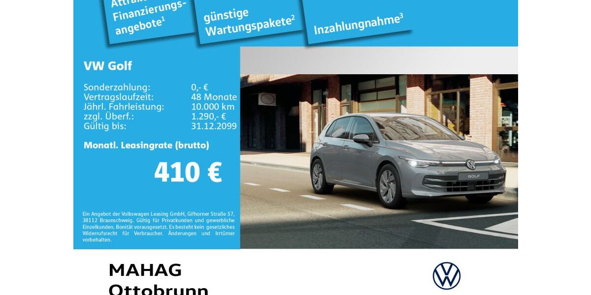 VW Golf 3.000 km 32.980 &euro; Ottobrunn 85521