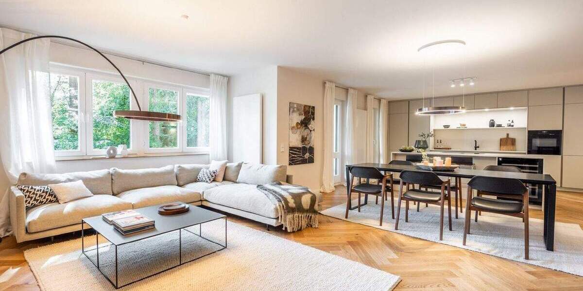 Etagenwohnung München Thalk.Obersendl.-Forsten-Fürstenr.-Solln - 4 Zimmer, 152 m&sup2;, 1.445.000&euro; | Angebot:24967083