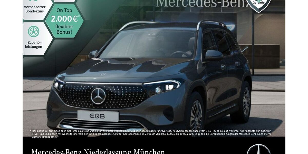Mercedes-Benz EQB 16.982 km 39.480 &euro; München 80636