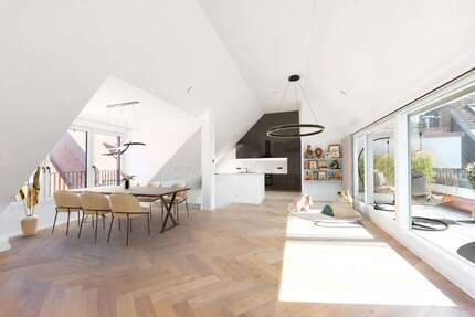 Wohnung München Schwabing-Freimann - 4 Zimmer, 150 m&sup2;, 6.180&euro; | Angebot:27336851