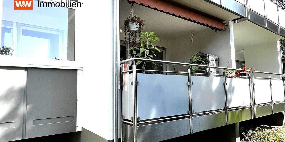 Toll geschnittene 2-Zimmer-Wohnung mit großer Loggia 2 zimmer