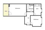 Etagenwohnung München Bogenhausen - 2 Zimmer, 59 m&sup2;, 449.000&euro; | Angebot:26841690