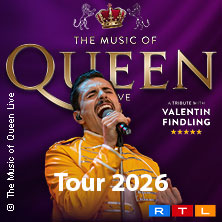 The Music Of Queen Live - The Greatest Hits - A Tribute to Queen 10.10.2026 Circus - Krone - Bau
