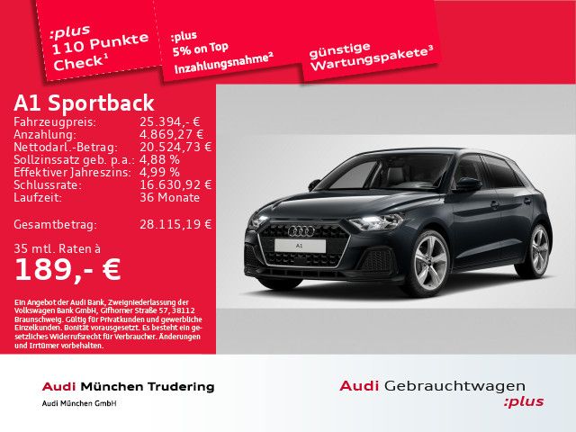 Audi A1 4.462 km 24.675 &euro; München 81825
