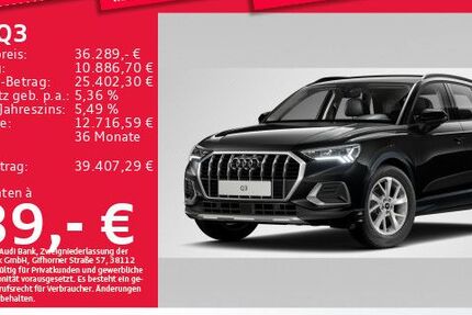 Audi Q3 22.321 km 36.289 &euro; Eching 85386