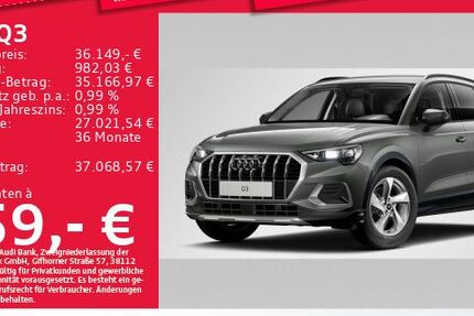 Audi Q3 7.825 km 35.881 &euro; Eching 85386