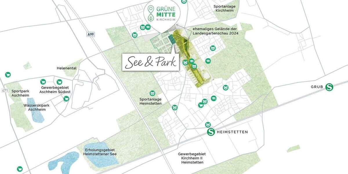 Etagenwohnung Kirchheim b. München Heimstetten - 2 Zimmer, 49 m&sup2;, 462.000&euro; | Angebot:25768636