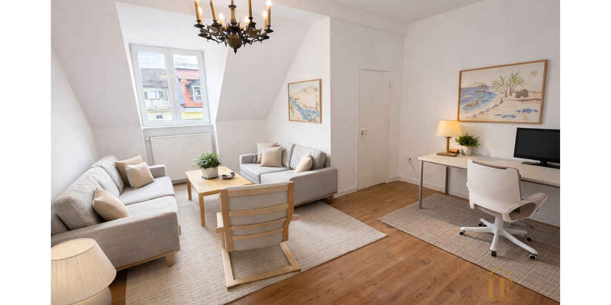 Etagenwohnung München Schwanthalerhöhe - 2 Zimmer, 59 m&sup2;, 1.450&euro; | Angebot:26277533