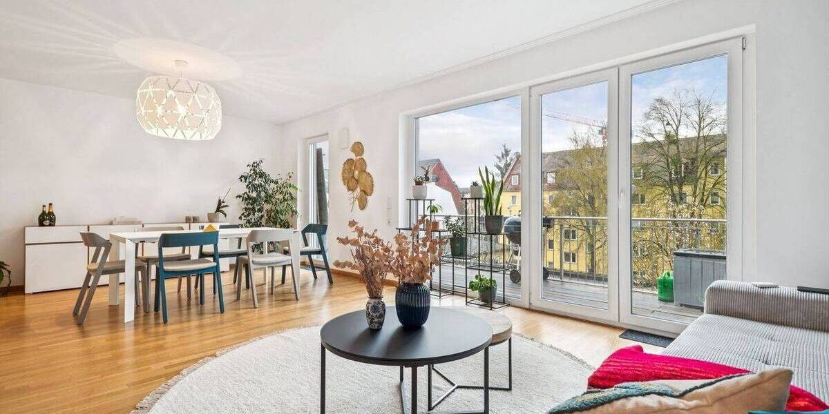 Etagenwohnung München Milbertshofen-Am Hart - 3 Zimmer, 122 m&sup2;, 1.099.000&euro; | Angebot:26244725