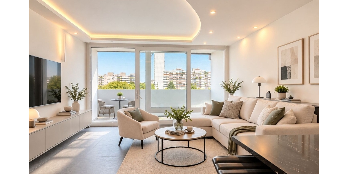 Modernes Apartment in zentraler Lage am OEZ (U1U3) - Etagenwohnung München Moosach | Angebot:27722726