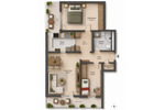 Etagenwohnung München Aubing-Lochhausen-Langwied - 3 Zimmer, 71 m&sup2;, 449.000&euro; | Angebot:26554696