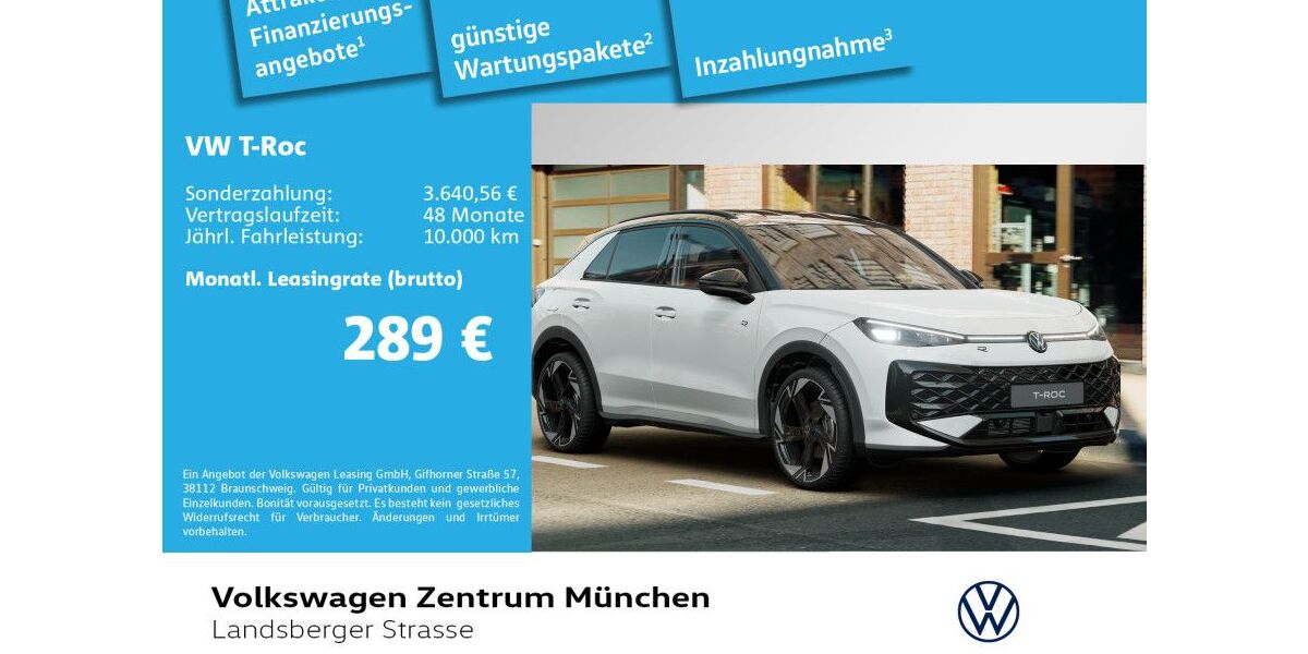 VW T-Roc 12.500 km 34.671 &euro; München 80687