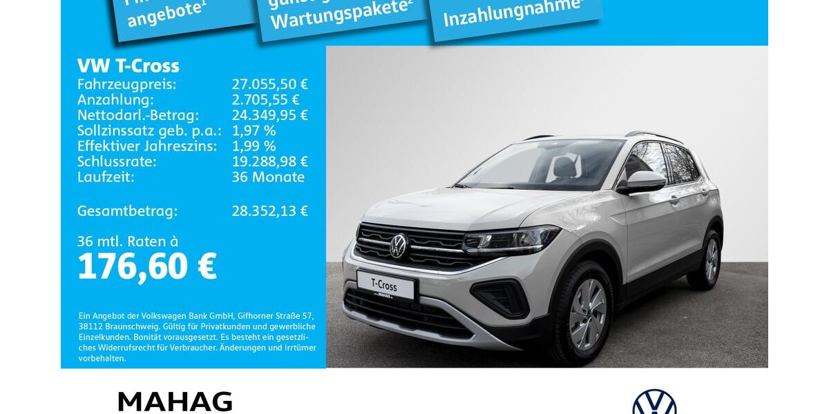 VW T-Cross 3.000 km 23.360 &euro; München 81825
