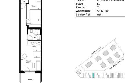 Wohnung Taufkirchen - 2 Zimmer, 55 m&sup2;, 950&euro; | Angebot:25537228