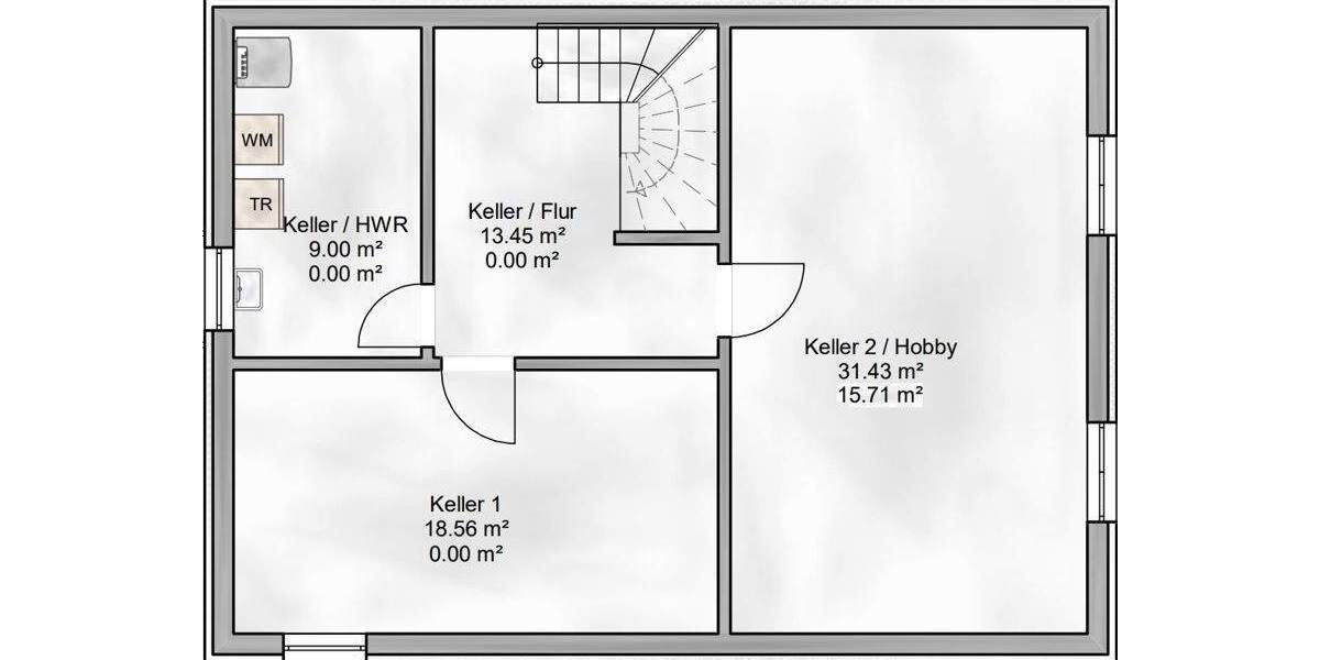 Großes, schlüsselfertiges Einfamilienhaus (Neubau) mit Keller - ruhig und zentral gelegen in Lohhof 6 zimmer