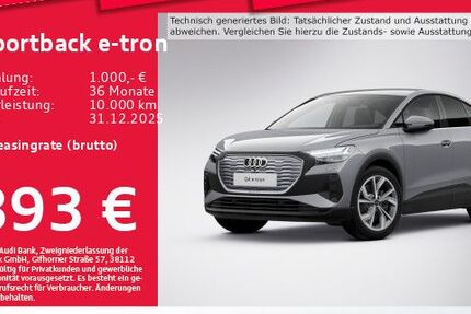 Audi Q4 e-tron 6.793 km 45.943 &euro; Eching 85386