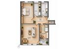 Etagenwohnung Poing - 3 Zimmer, 82 m&sup2;, 477.000&euro; | Angebot:26918097