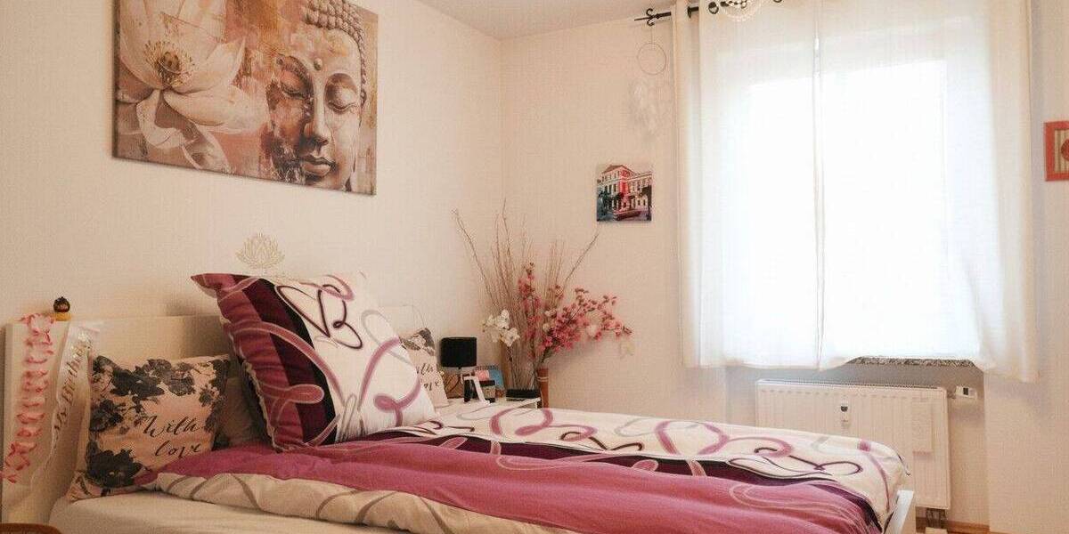 Wohnen mit Wohlfühlfaktor - Solide vermietete, helle 4-Zimmer-Wohnung mit Loggia und zwei Bädern 4 zimmer