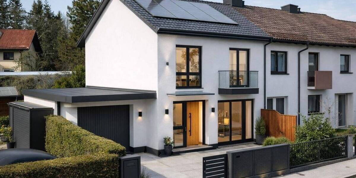 Reihenendhaus München Trudering-Riem - 4 Zimmer, 110 m&sup2;, 850.000&euro; | Angebot:26161608