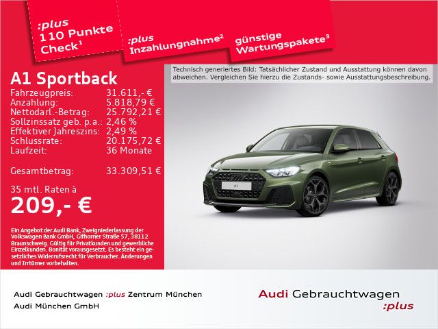 Audi A1 7.093 km 31.182 &euro; Eching 85386