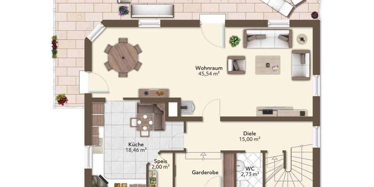 Einfamilienhaus Kirchseeon Buch - 5 Zimmer, 184 m&sup2;, 2.480&euro; | Angebot:23574235