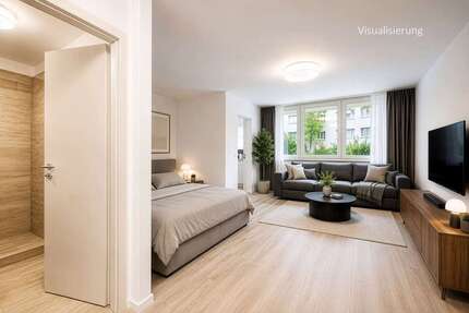 Wohnung München Neuhausen-Nymphenburg - 1 Zimmer, 28 m&sup2;, 250.000&euro; | Angebot:26824283