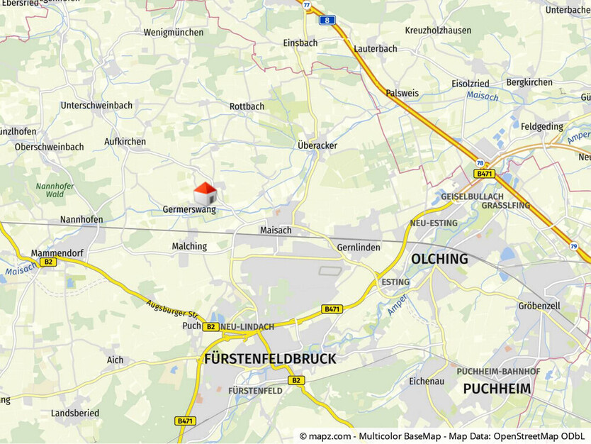 WINDISCH IMMOBILIEN - Hochwertige DG - Wohnung zentral in Germerswang - frei ab 01.01.2026 2 zimmer