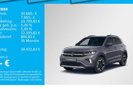 VW T-Cross 3.000 km 30.660 &euro; München 81825