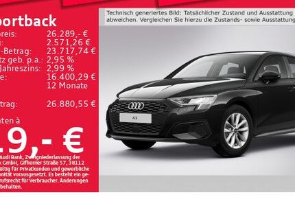 Audi A3 31.279 km 24.873 &euro; München 80935
