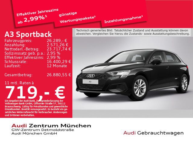Audi A3 31.279 km 24.873 &euro; München 80935