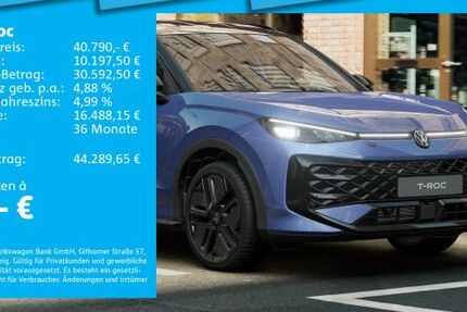 VW T-Roc 3.000 km 40.790 &euro; München 81669