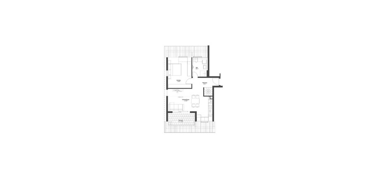 Etagenwohnung München Thalk.Obersendl.-Forsten-Fürstenr.-Solln - 2 Zimmer, 73 m&sup2;, 859.000&euro; | Angebot:26568514