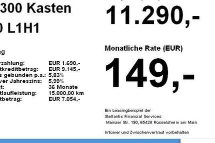 Nissan NV300 79.632 km 11.290 &euro; Wolfratshausen / Ob. 82515