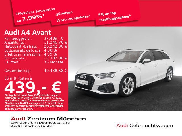 Audi A4 20.638 km 37.489 &euro; München 80935