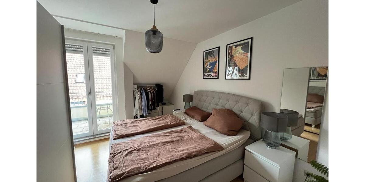 Dachgeschoßwohnung Karlsfeld - 3.5 Zimmer, 82 m&sup2;, 1.350&euro; | Angebot:25752513