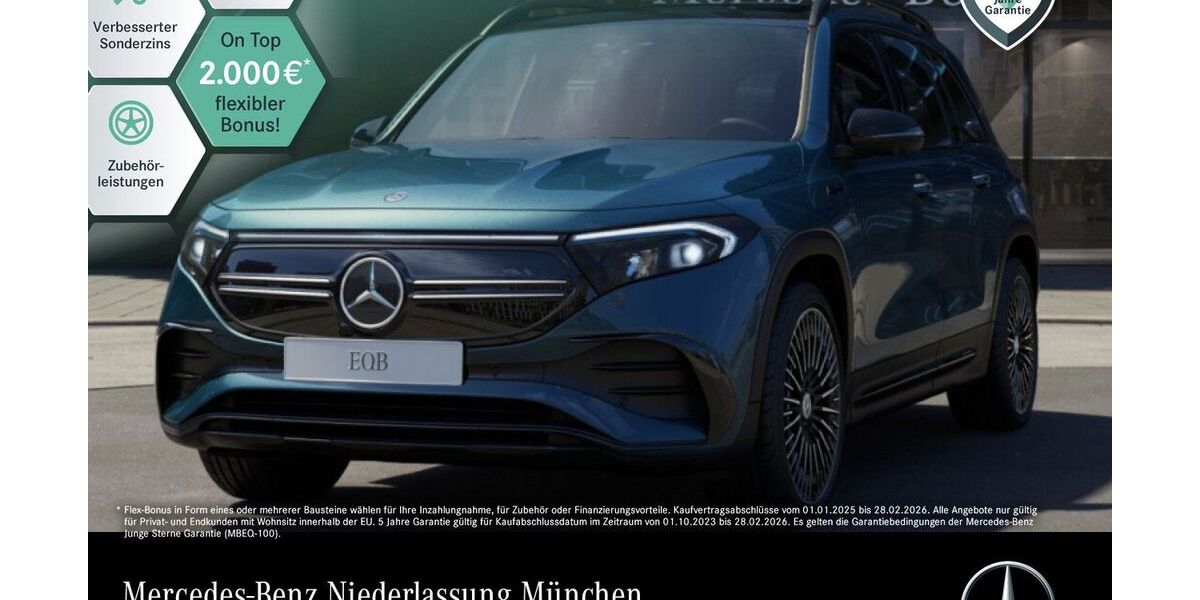 Mercedes-Benz EQB 75.010 km 31.290 &euro; München 80636