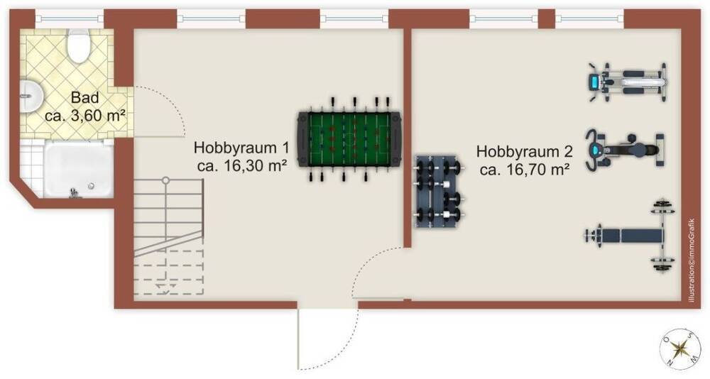 WEIGERT: Familiengerechte GartenWohnung mit Hobbyraum in Pasing unweit des Westbad